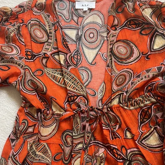 A.L.C. 2 piece long flowing dress size 6 - Picture 7 of 12